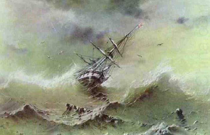 Ivan Aivazovsky Storm china oil painting image